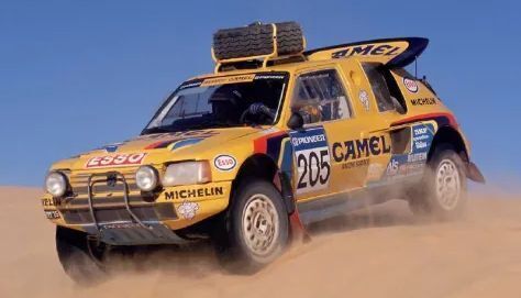 VITESSE 1/43 Peugeot 205 T16 Turbo 1987 Paris Dakar Rally